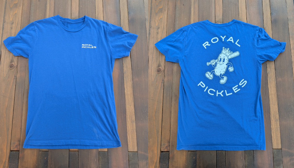 Royal Pickles T-Shirt, Front and Back